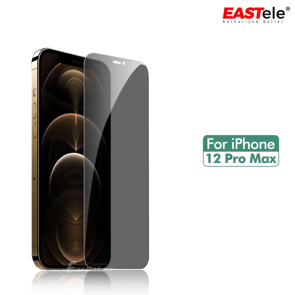 EASTele Privacy Tempered Glass Screen Protector for Apple iPhone - Eastlakes Electronics
