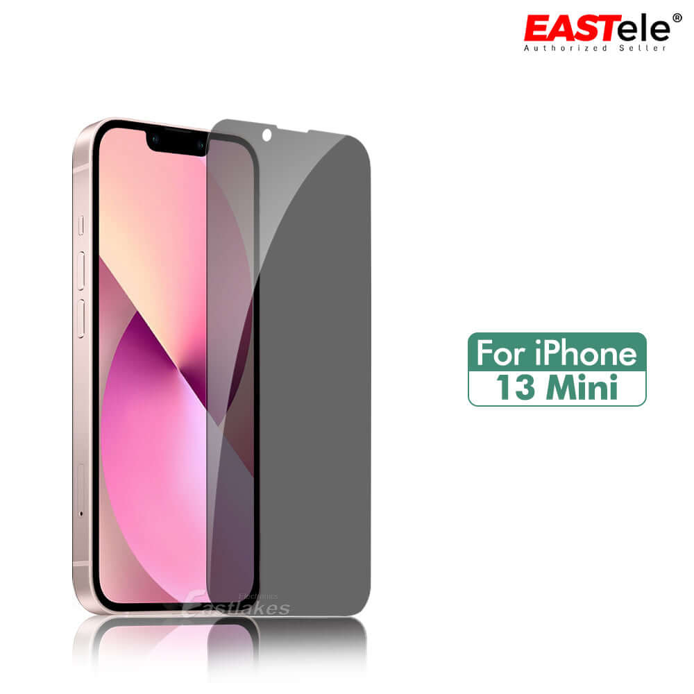 EASTele Privacy Tempered Glass Screen Protector for Apple iPhone - Eastlakes Electronics