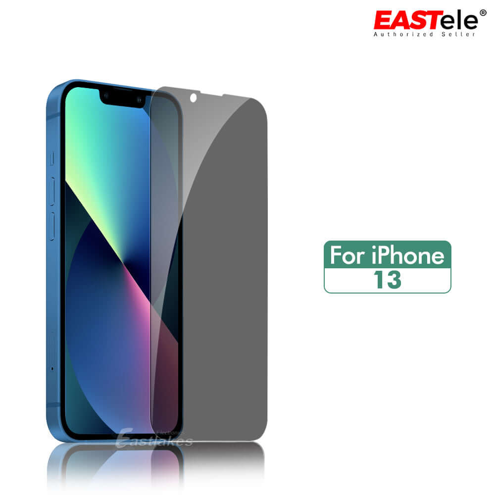 EASTele Privacy Tempered Glass Screen Protector for Apple iPhone - Eastlakes Electronics