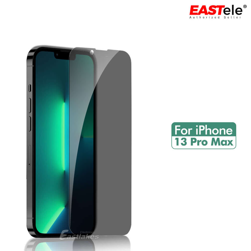 EASTele Privacy Tempered Glass Screen Protector for Apple iPhone - Eastlakes Electronics