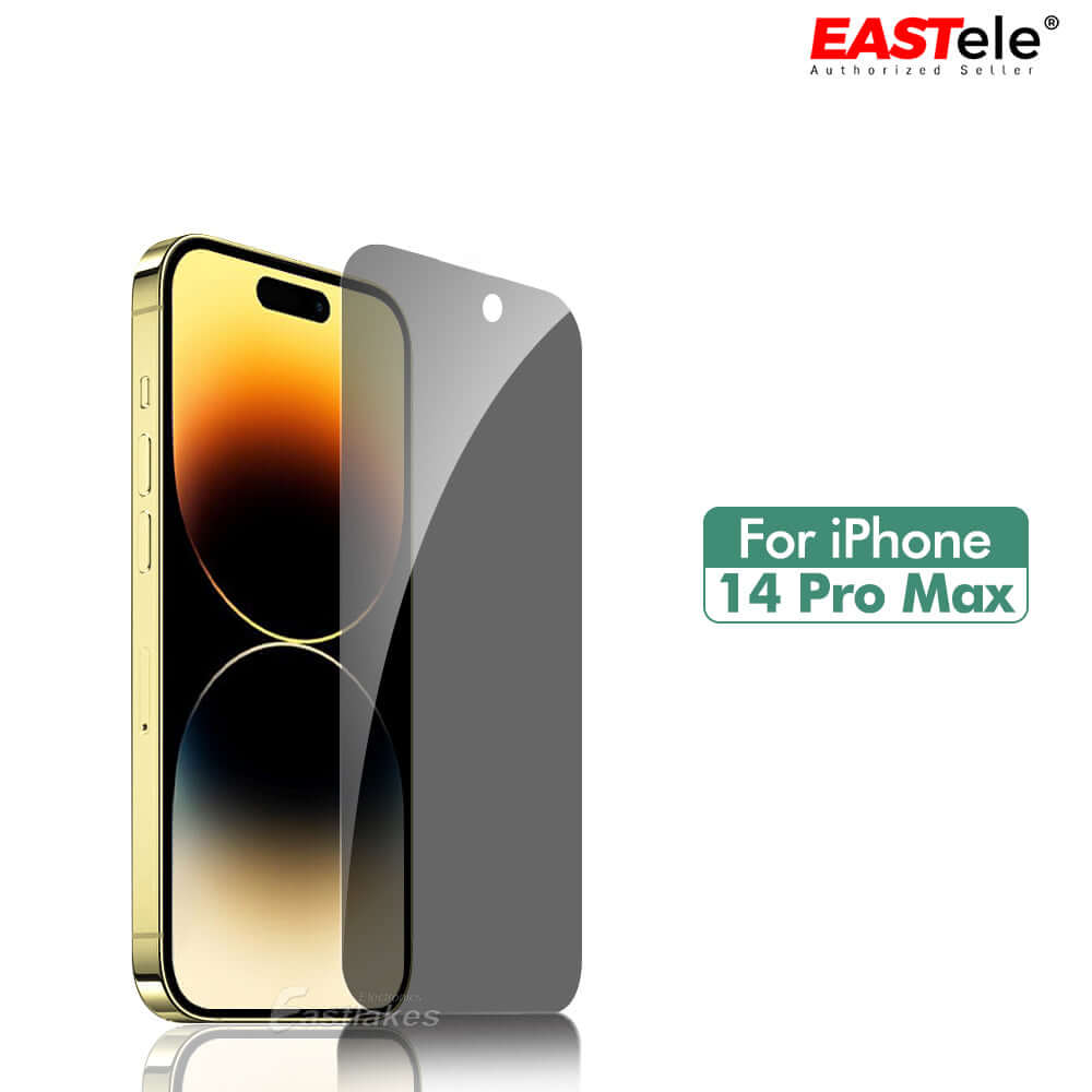 EASTele Privacy Tempered Glass Screen Protector for Apple iPhone - Eastlakes Electronics