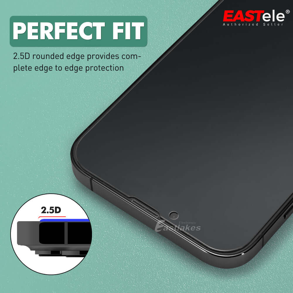 EASTele Privacy Tempered Glass Screen Protector for Apple iPhone - Eastlakes Electronics