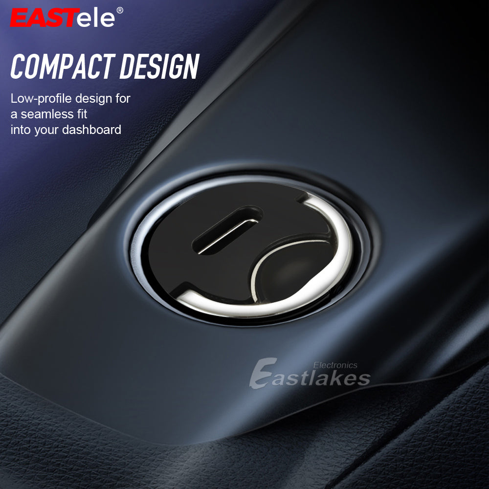 Compact USB-C Fast Car Charger - Eastlakes Electronics