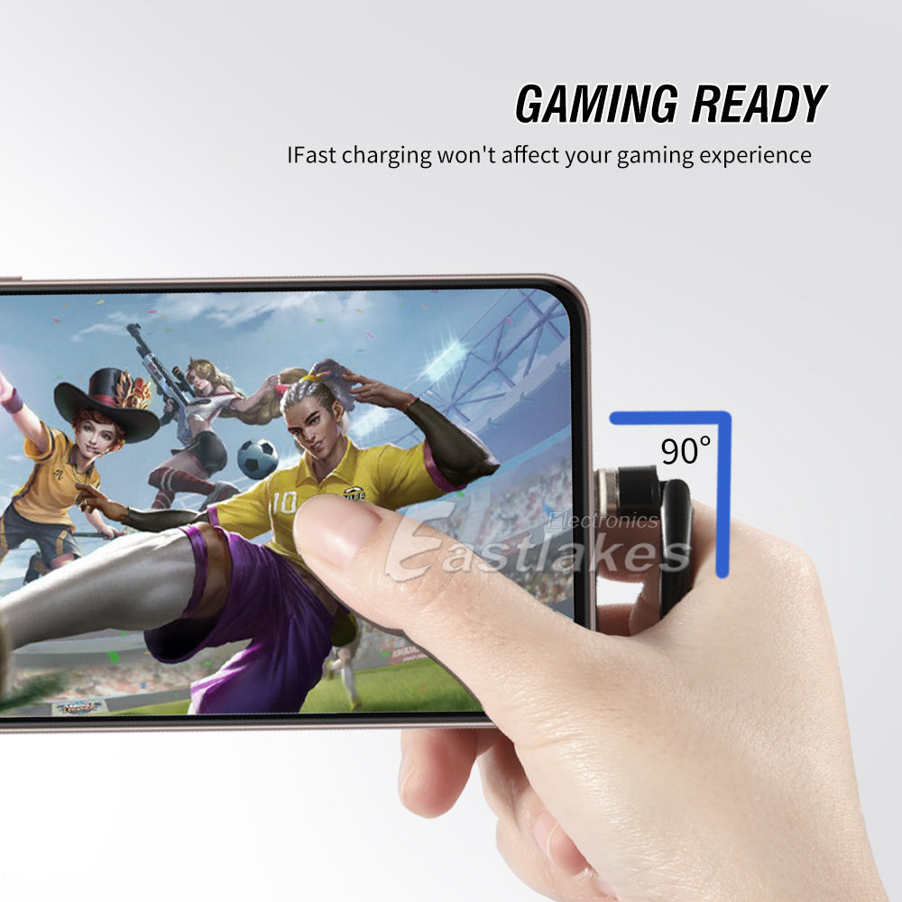 540° Rotate & Spin Magnetic Interface Fast Charge USB-C Type-C Data Charger Cable - Eastlakes Electronics