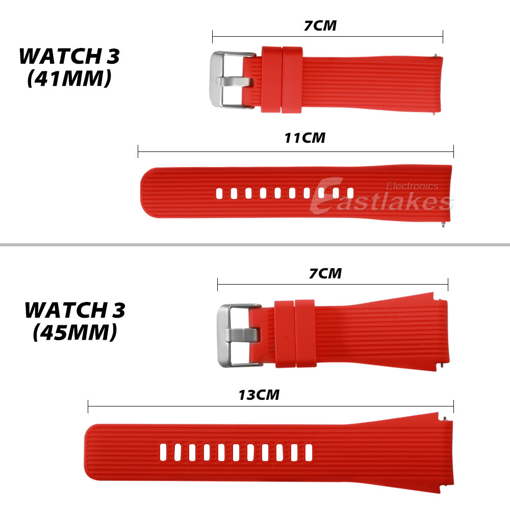 Samsung Galaxy Watch 3 Silicone Wrist Band