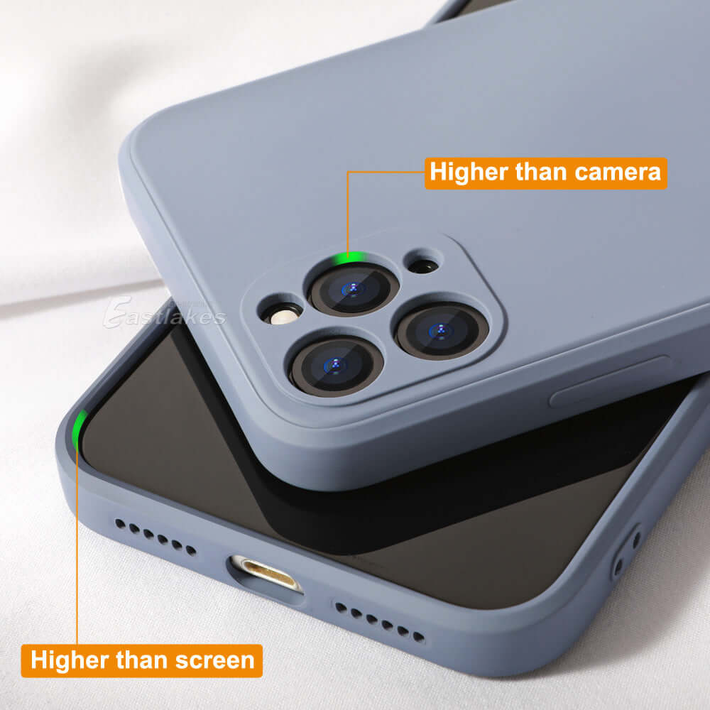Silicone Bumper Case for iPhone 13 12 11 Series - Eastlakes Electronics