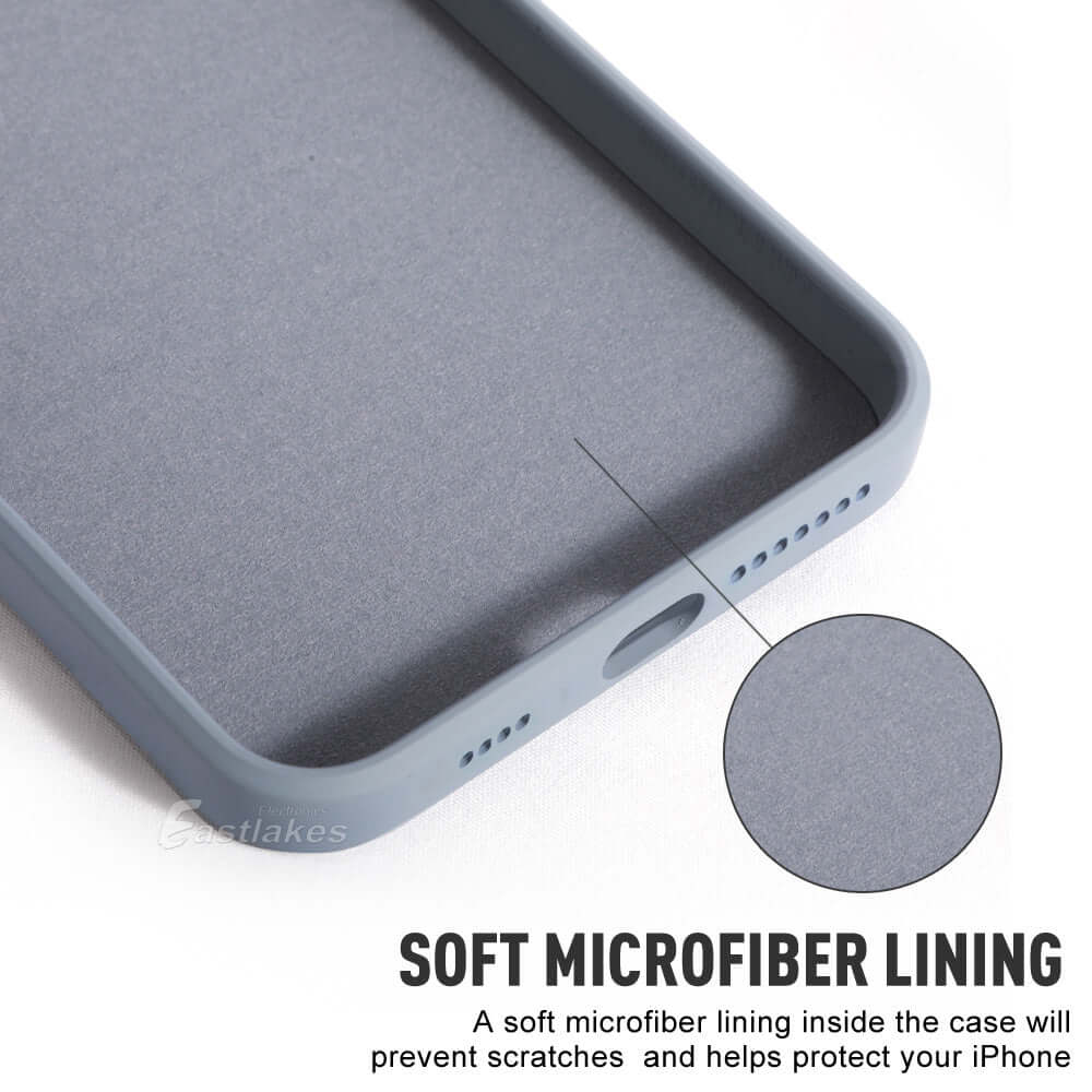 Silicone Bumper Case for iPhone 13 12 11 Series - Eastlakes Electronics