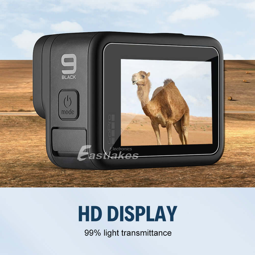 GoPro Hero Tempered Glass Lens and Screen Protector Set - Eastlakes Electronics