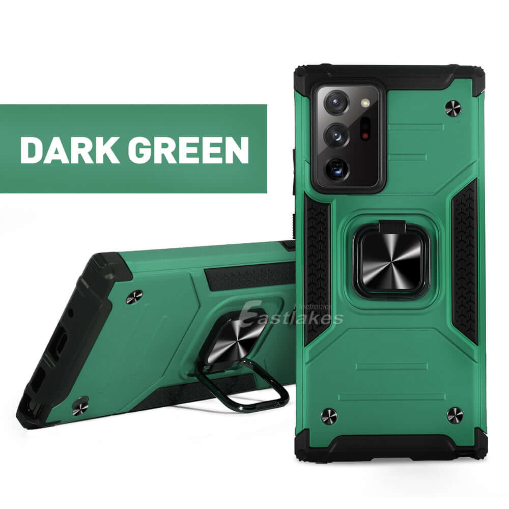 Samsung Galaxy Heavy Duty Magnetic Phone Case Green  - Eastlakes Electronics