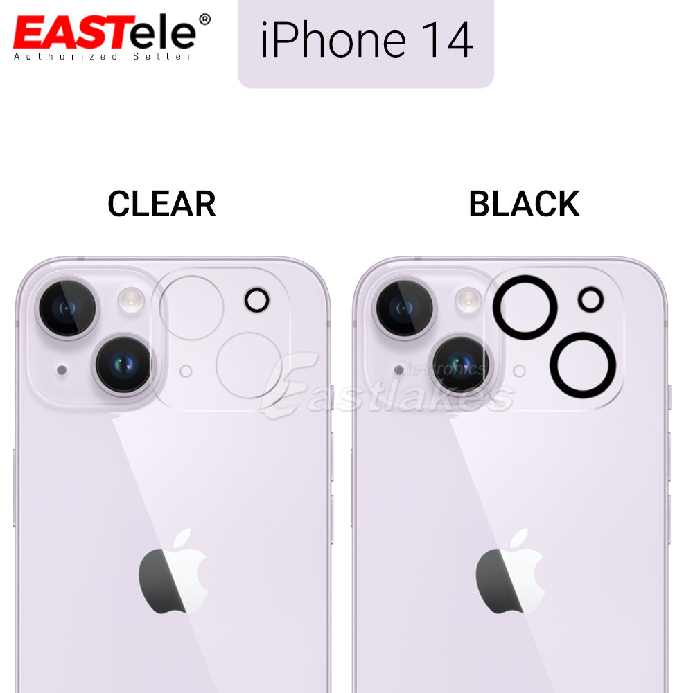 EASTele Apple iPhone 14/ 13/ 12/ 11 Series Camera Lens Tempered Glass Protector - Eastlakes Electronics