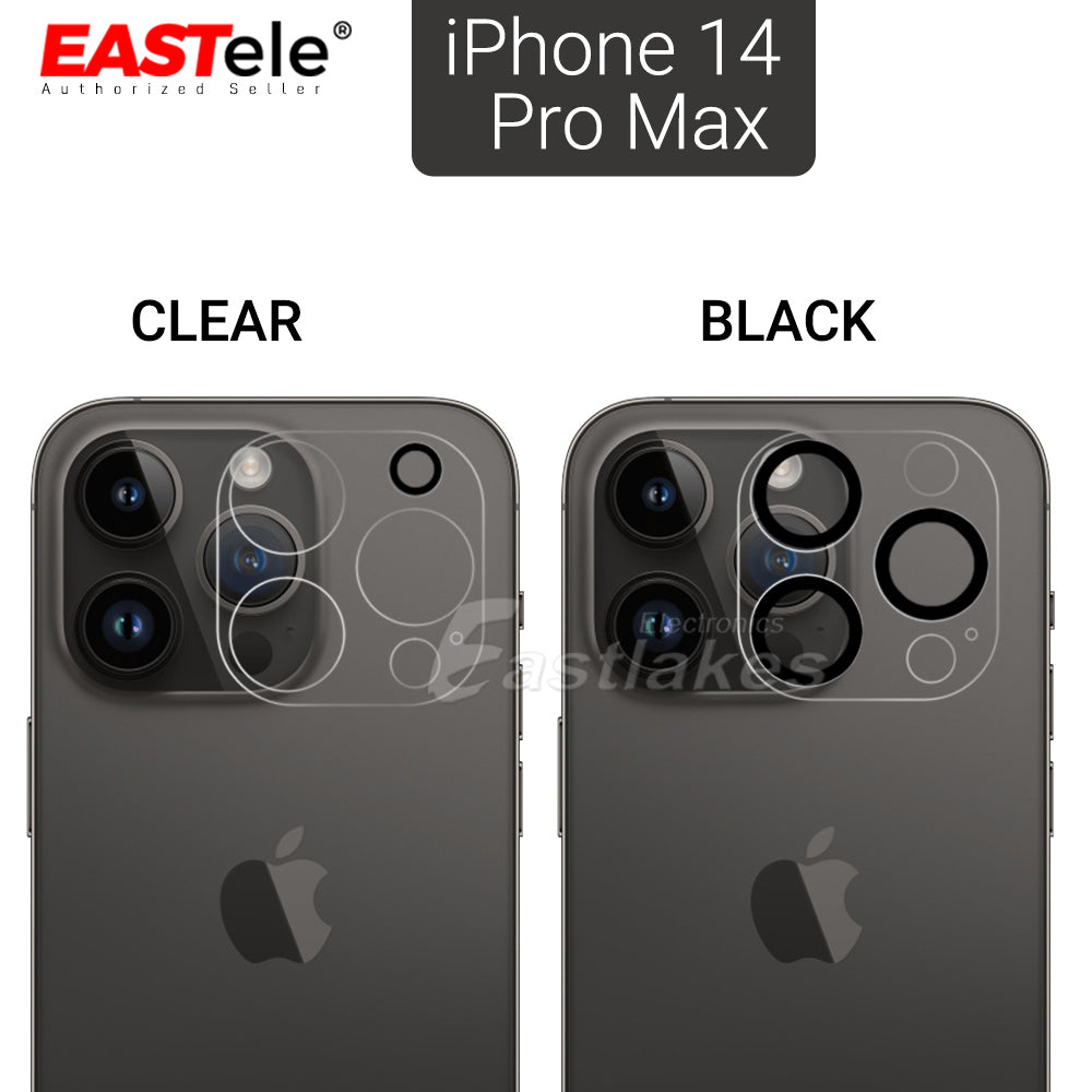 EASTele Apple iPhone 14/ 13/ 12/ 11 Series Camera Lens Tempered Glass Protector - Eastlakes Electronics