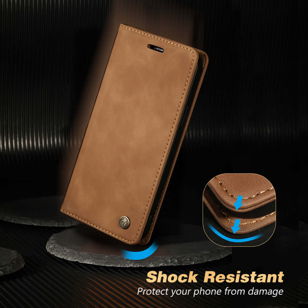 Retro Leather Wallet Card Case Cover For Apple iPhone 13 12 Pro Max mini - Eastlakes Electronics