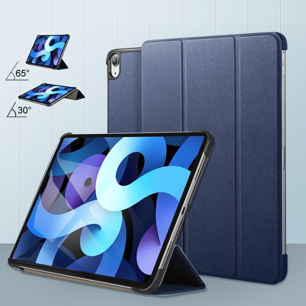 Leather TriFold Smart Stand Cover for iPad Air Pro 10.2 10.5 11 - Eastlakes Electronics