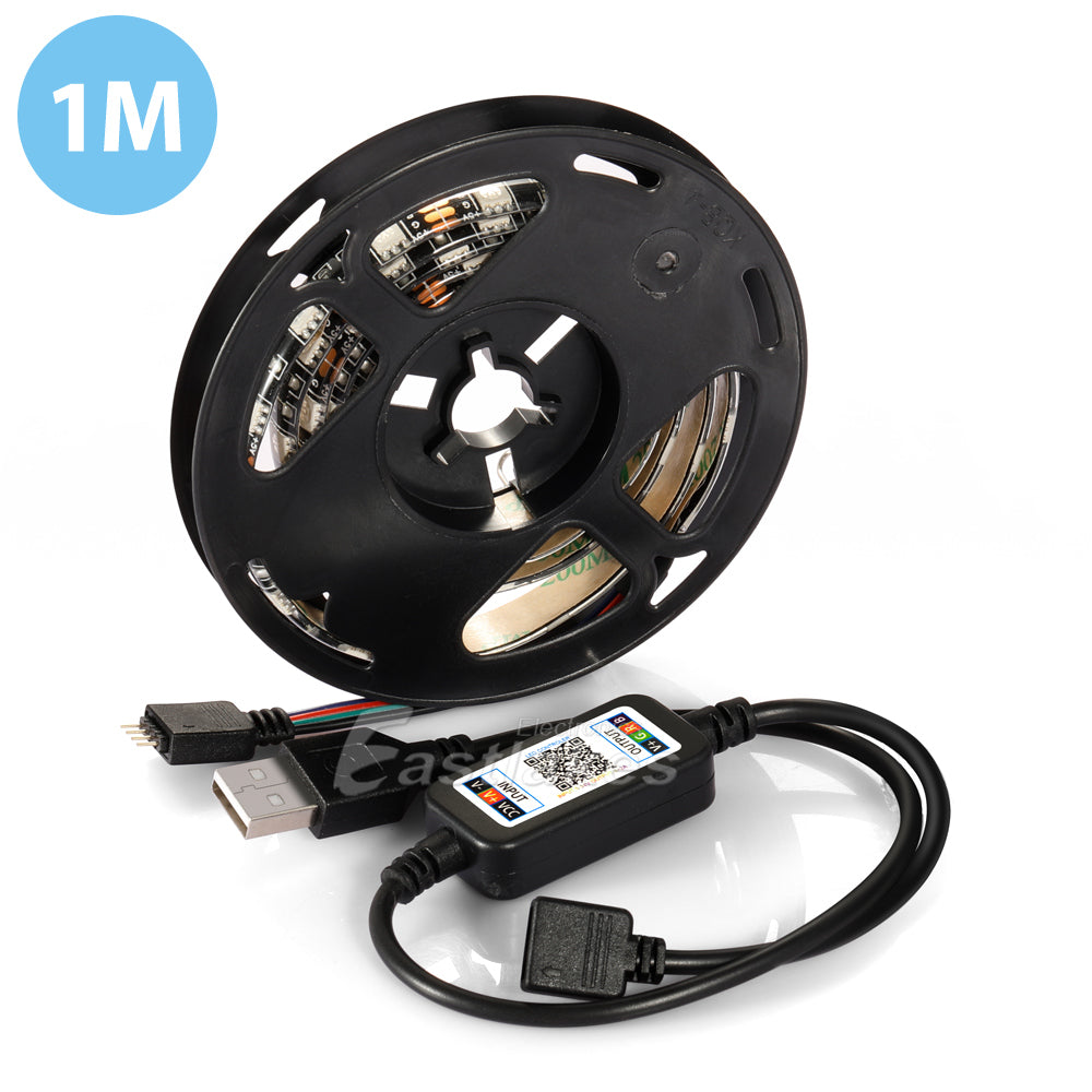 RGB Bluetooth LED Strip Lights - Eastlakes Electronics