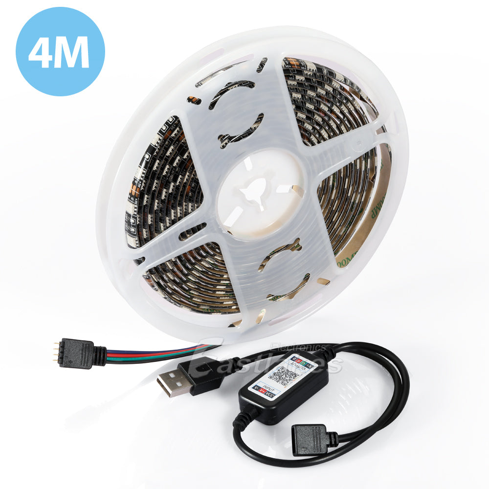 RGB Bluetooth LED Strip Lights - Eastlakes Electronics