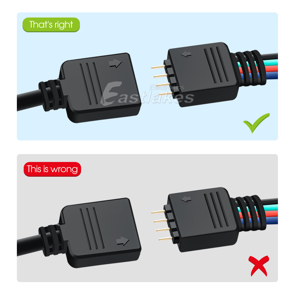 RGB Bluetooth LED Strip Lights - Eastlakes Electronics