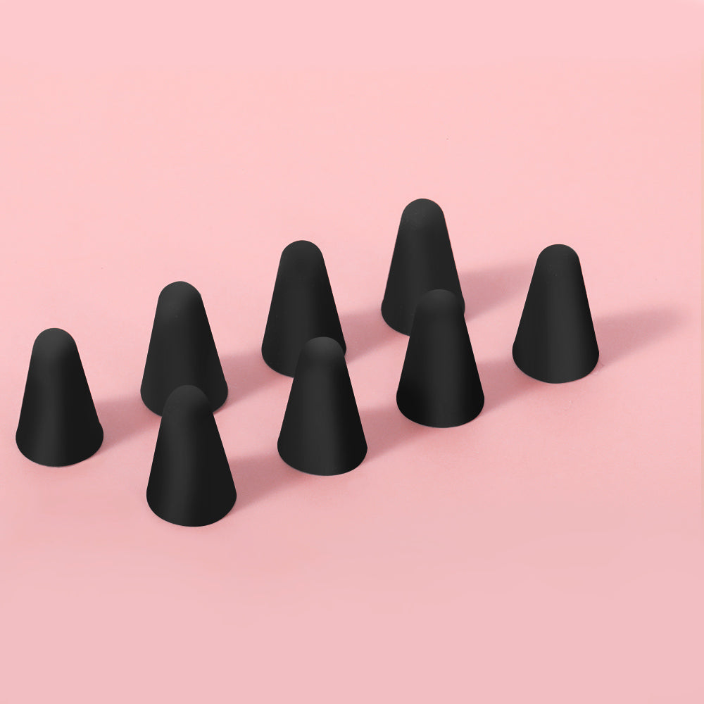 Silicone Nib Case Cover Tip Touchscreen For Apple Pencil 1st / 2nd Gen. Black - Eastlakes Electronics