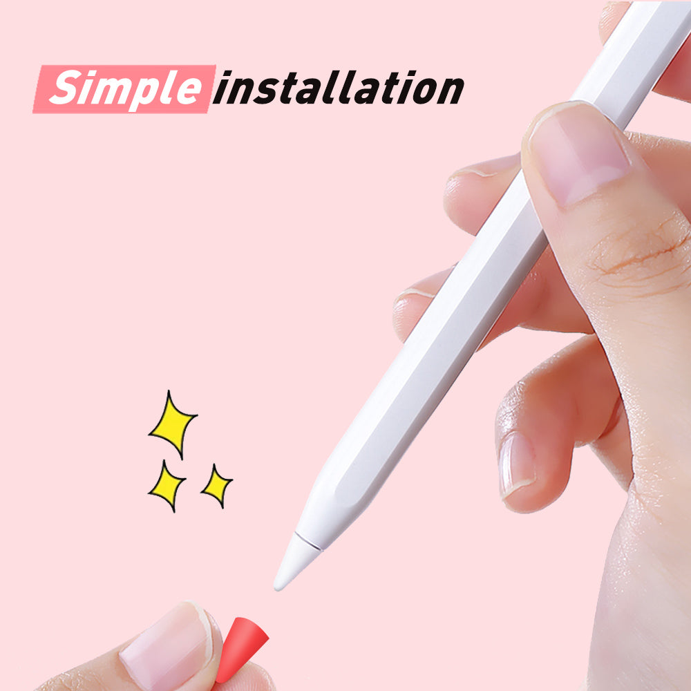 Silicone Nib Case Cover Tip Touchscreen For Apple Pencil 1st / 2nd Gen. - Eastlakes Electronics