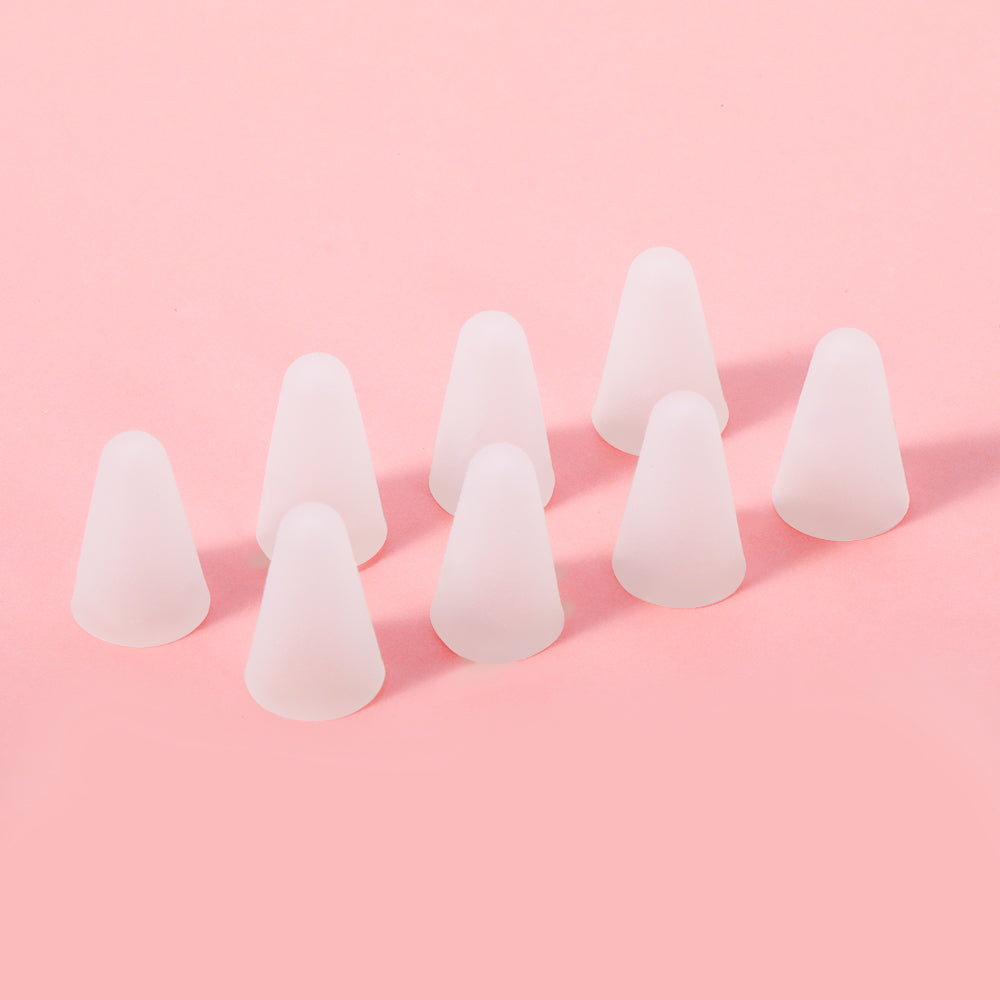 Silicone Nib Case Cover Tip Touchscreen For Apple Pencil 1st / 2nd Gen. Transparent- Eastlakes Electronics