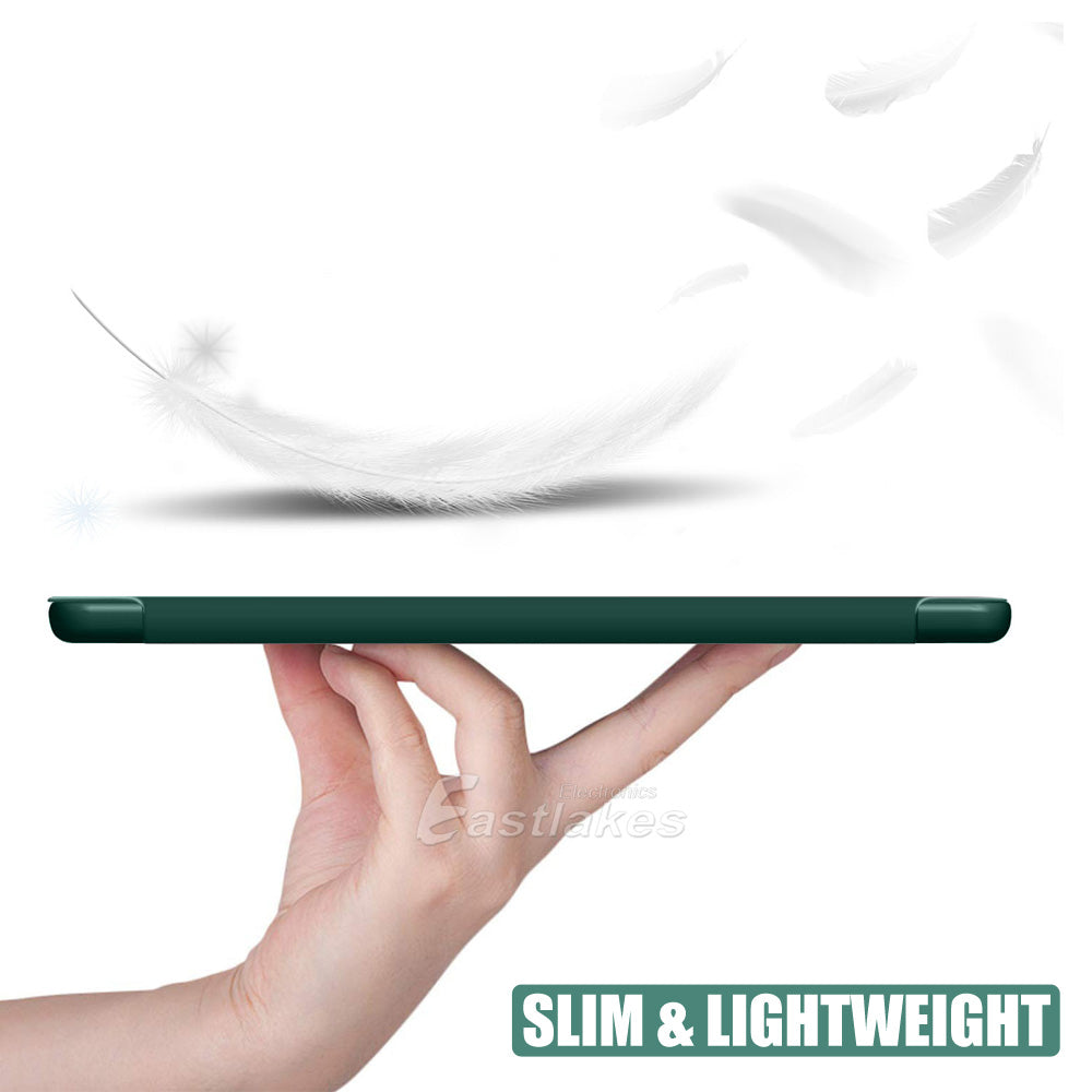 Silicone Smart Cover For Apple iPad with Apple Pen Clip - Eastlakes Electronics