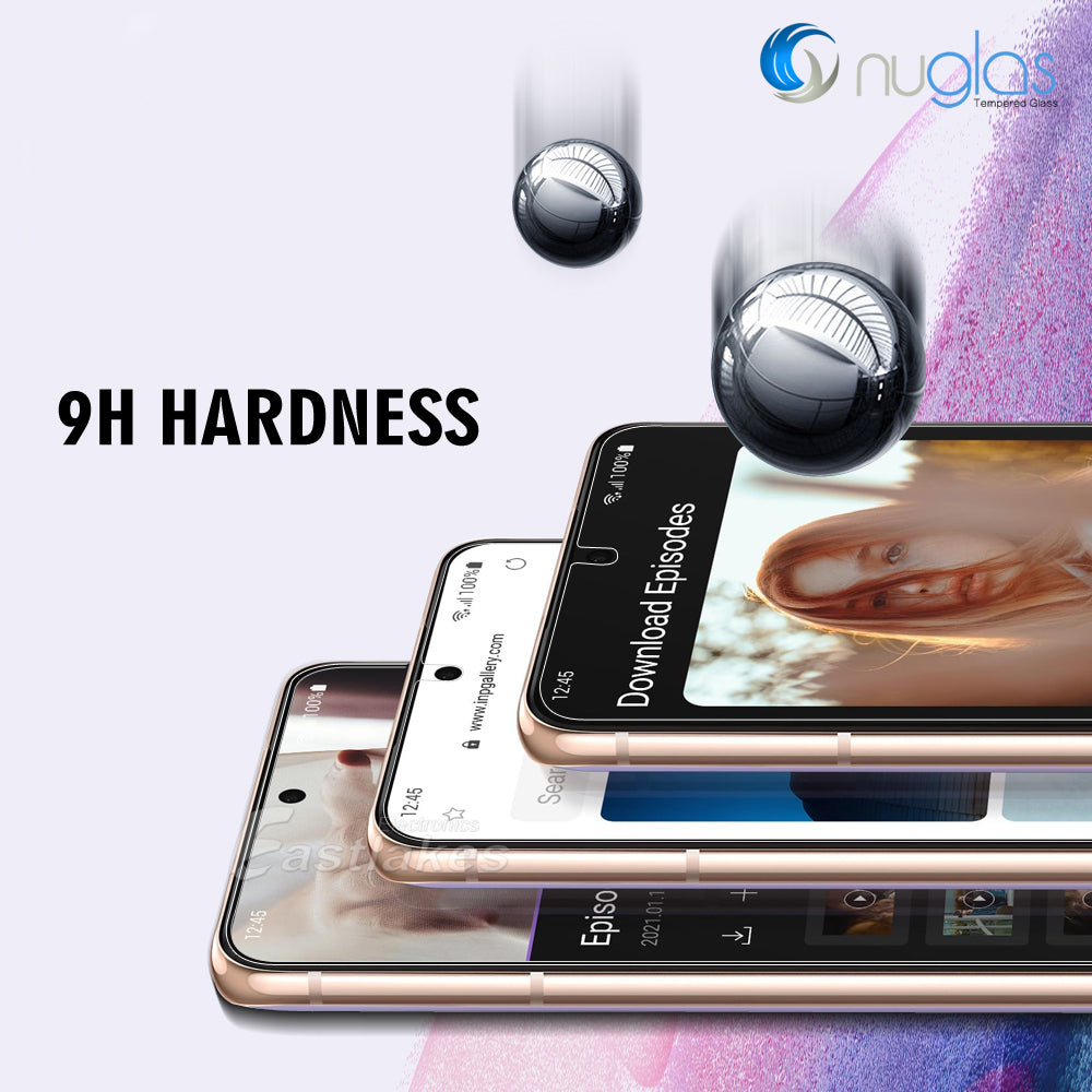 NUGLAS Samsung Galaxy S21 Series Tempered Glass Screen Protector - Eastlakes Electronics