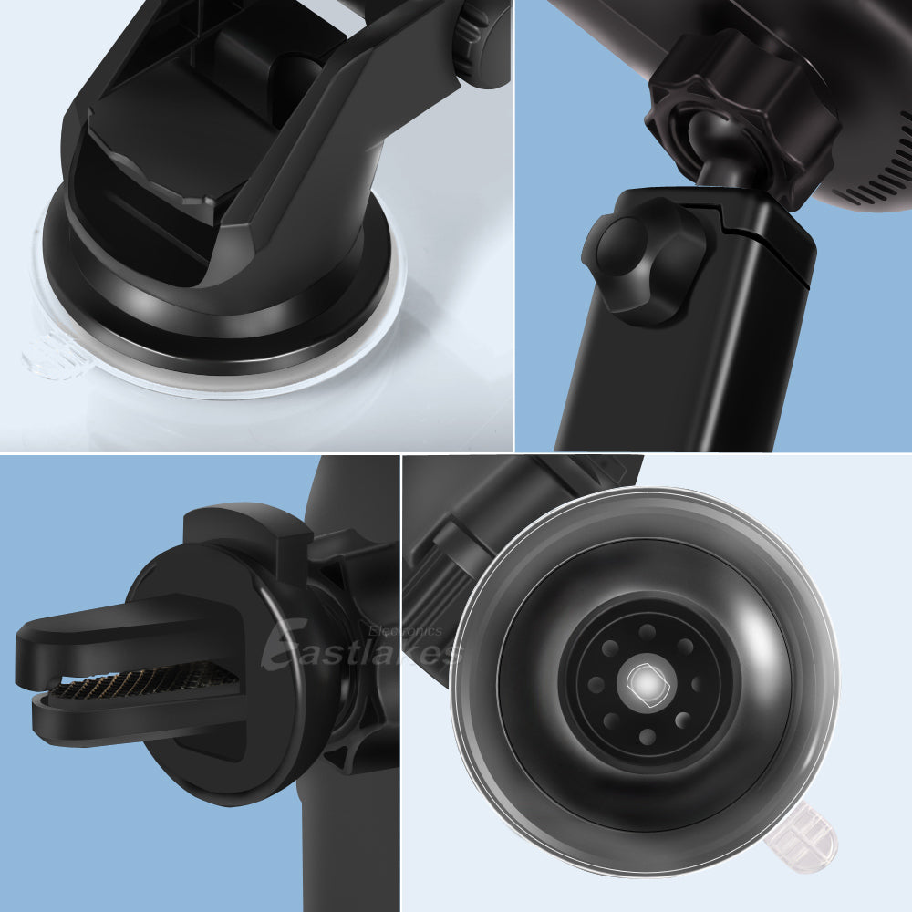 Qi Wireless Charger Phone Car Holder - Eastlakes Electronics
