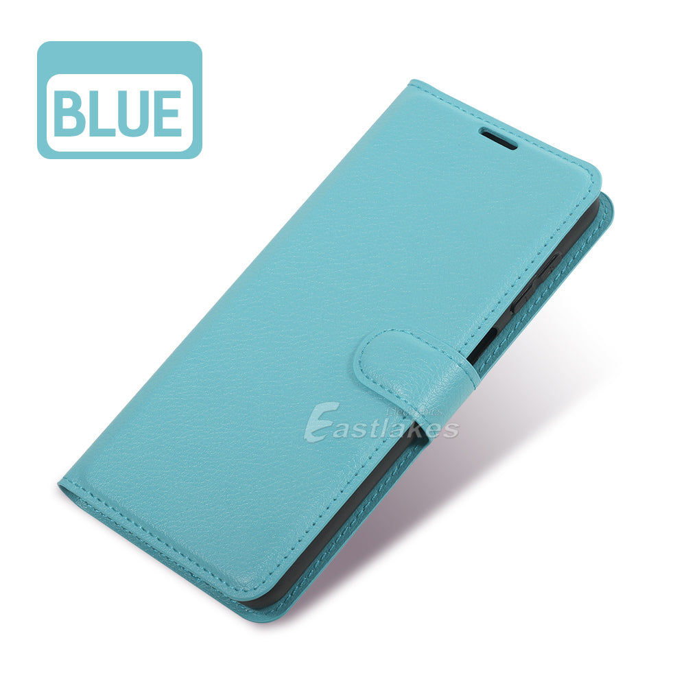  samsung galaxy a12 wallet case blue