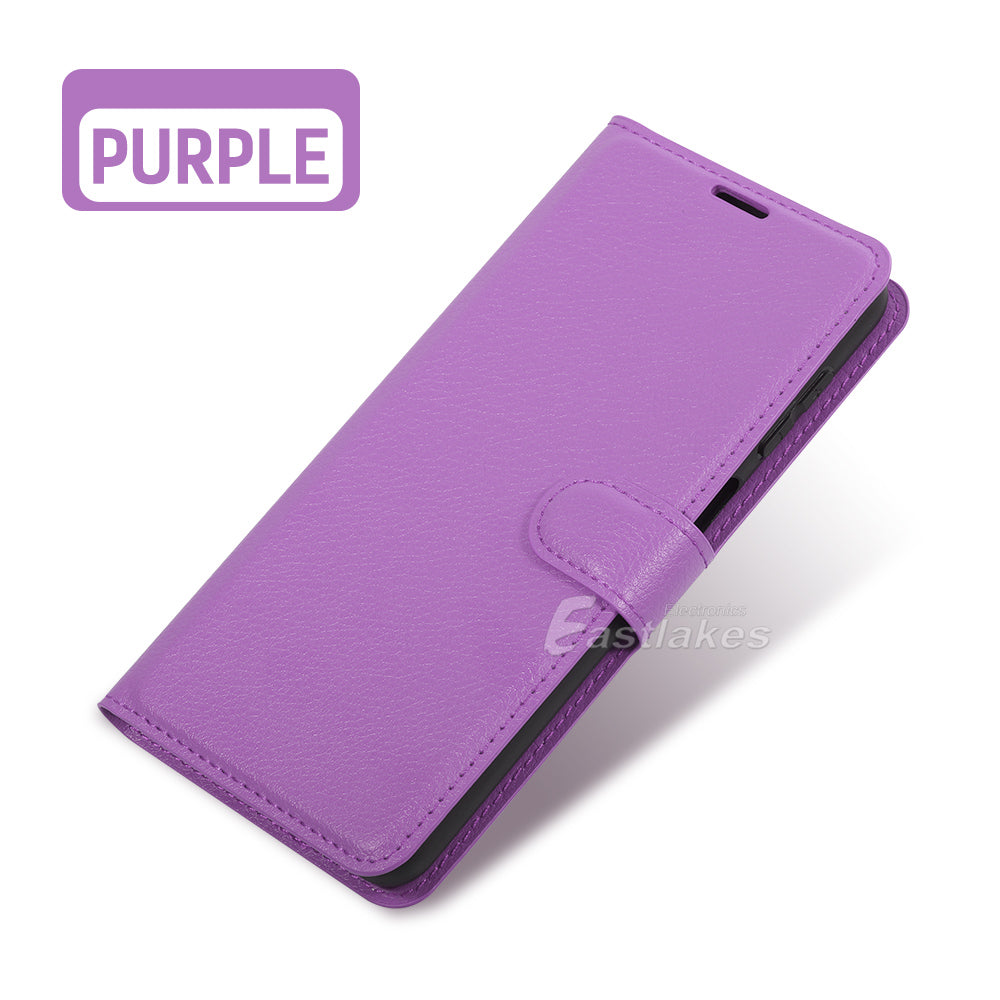  samsung galaxy a12 wallet case purple