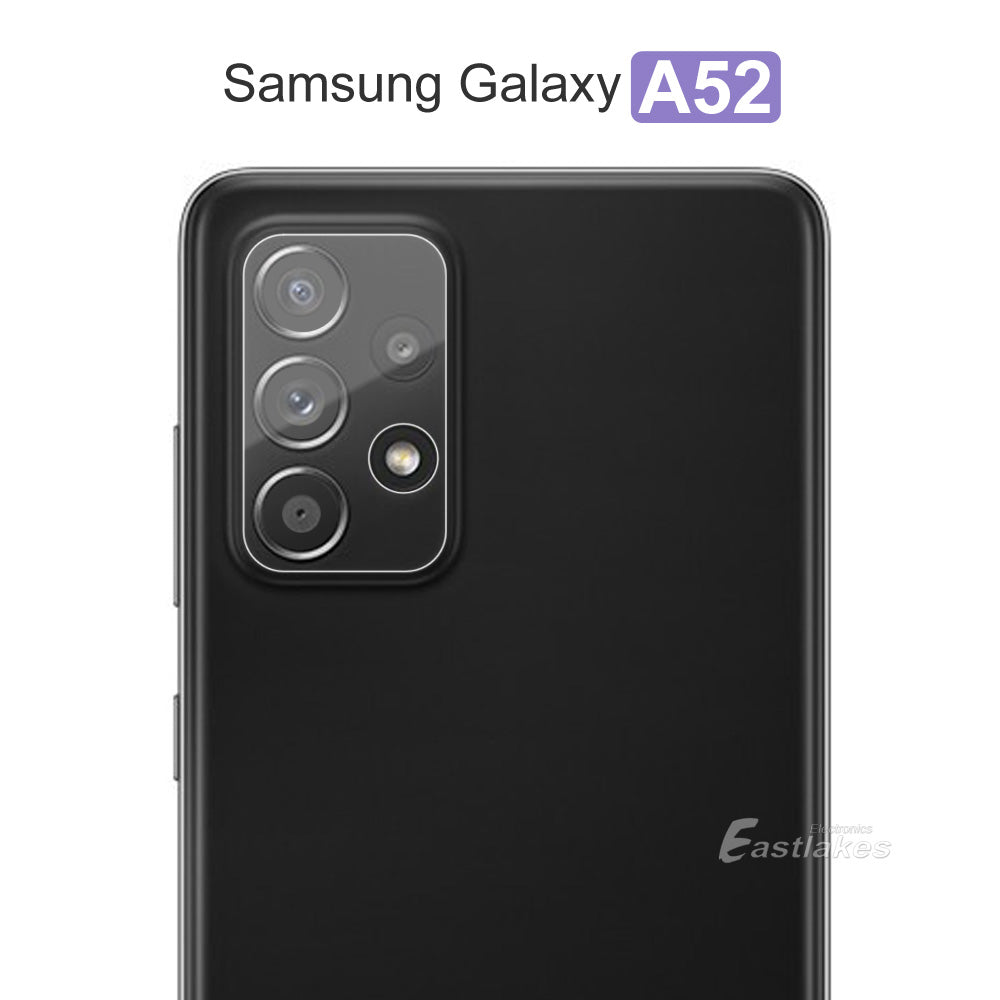 Camera Lens Tempered Glass Protector for Samsung Galaxy A52 A72 - Eastlakes Electronics