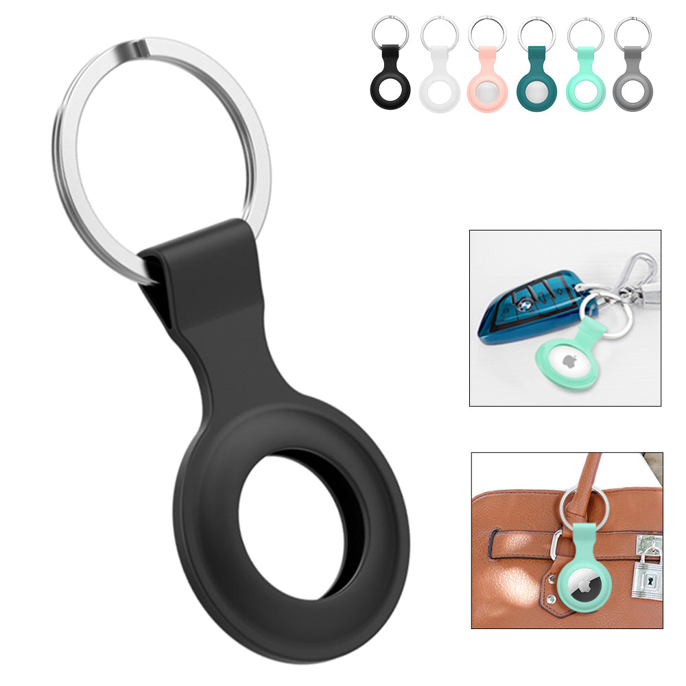 Silicone Apple AirTag Keyring Holder Strap Case Cover - Eastlakes Electronics Sydney Australia