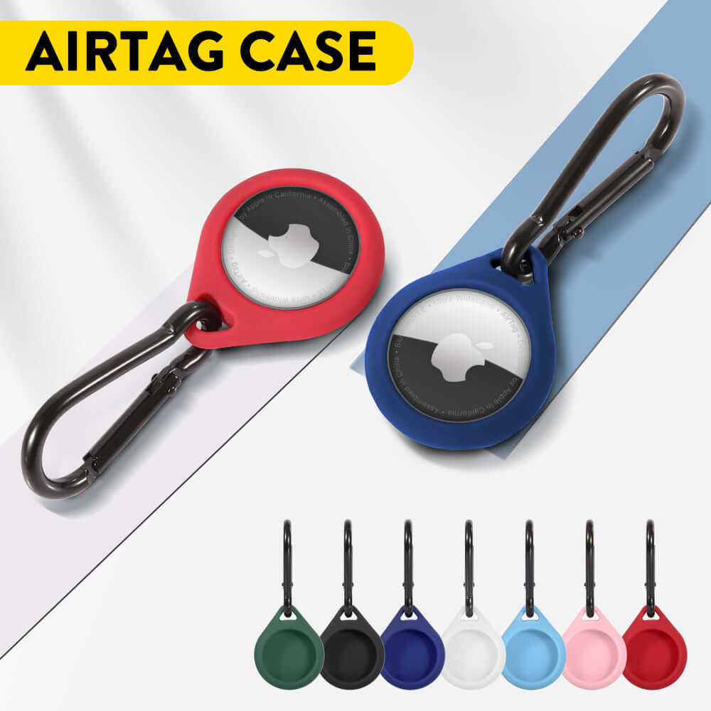 Silicone Apple AirTag Keyring Case Cover - Eastlakes Electronics