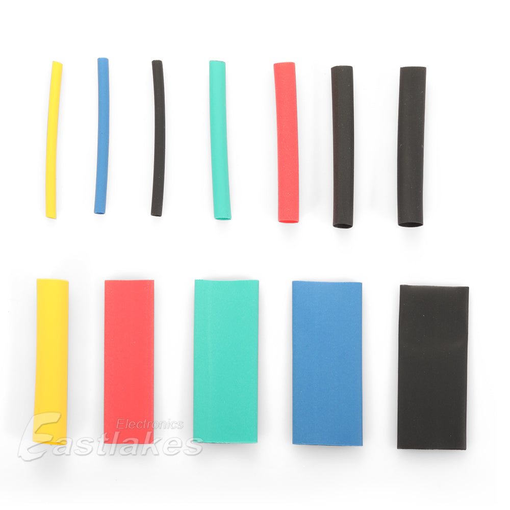 530 pcs Heat Shrink Tubing Tube Assortment Wire Cable Insulation Sleeving Kit - Eastlakes Electronics