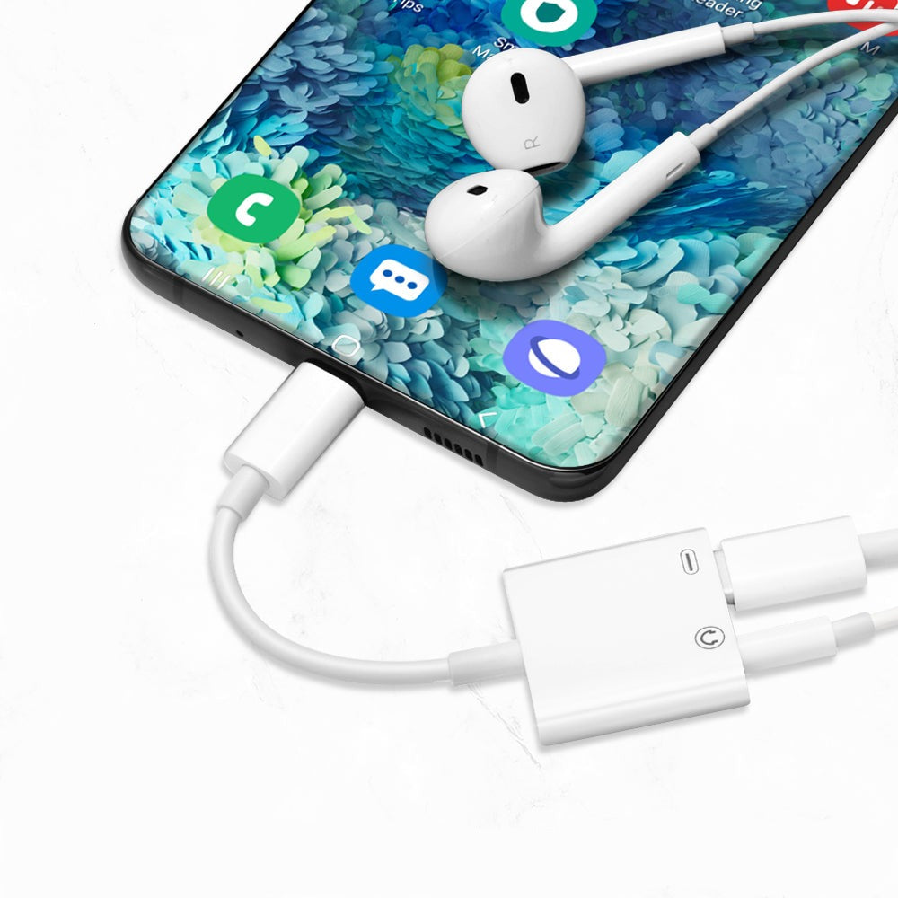 USB Type C 3.5mm Audio and Charger Splitter Adapter - Eastlakes Electronics