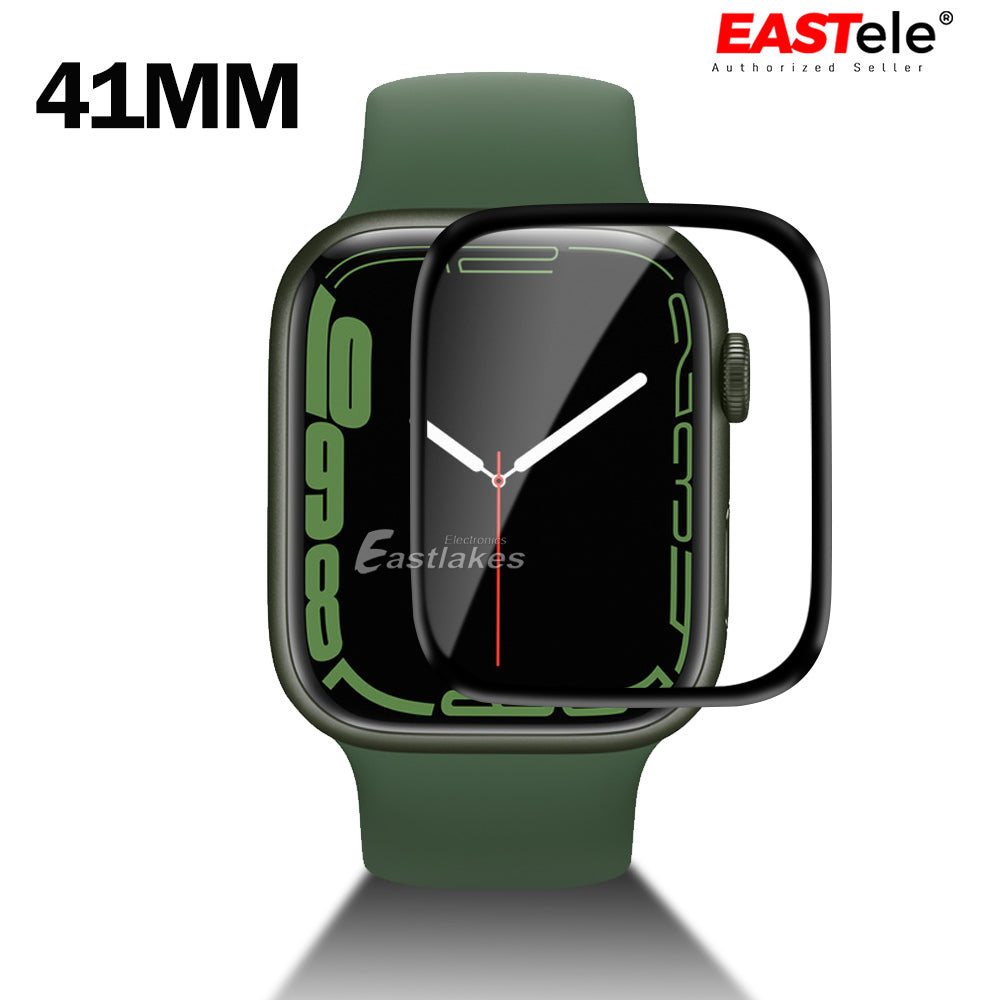 Tempered Glass FULL COVER Screen Protector For Apple Watch - Eastlakes Electronics