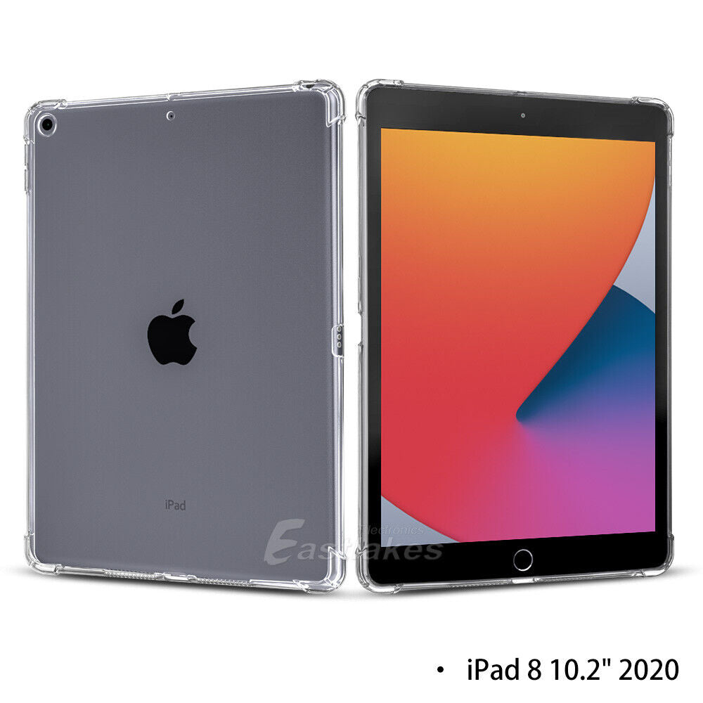 Soft Clear Silicone Case for Apple iPad Pro Air 4 mini 2 3 iPad 10.9 - Eastlakes Electronics