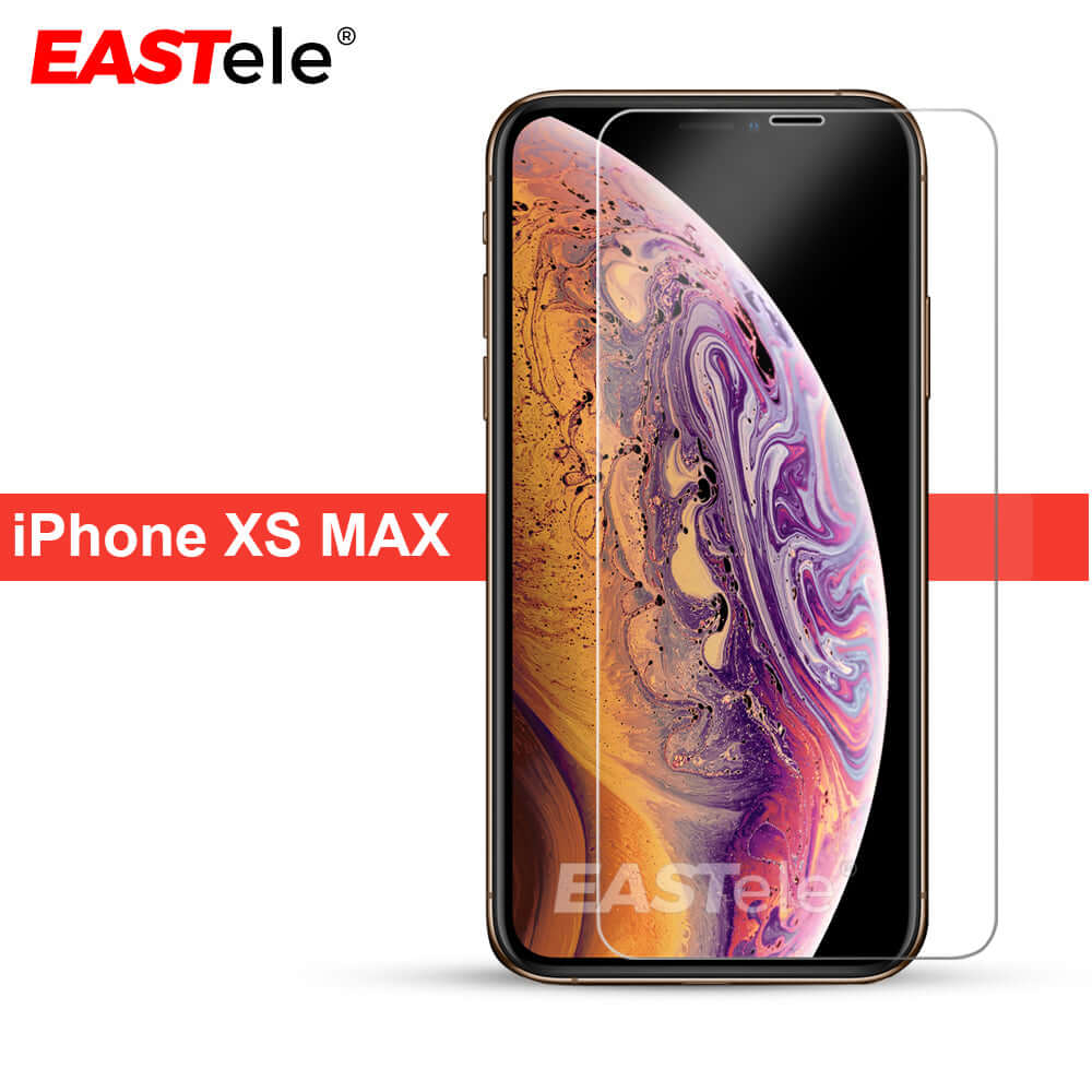 [2 Pack] EASTele Tempered Glass Screen Protector For Apple iPhone Series - Eastlakes Electronics