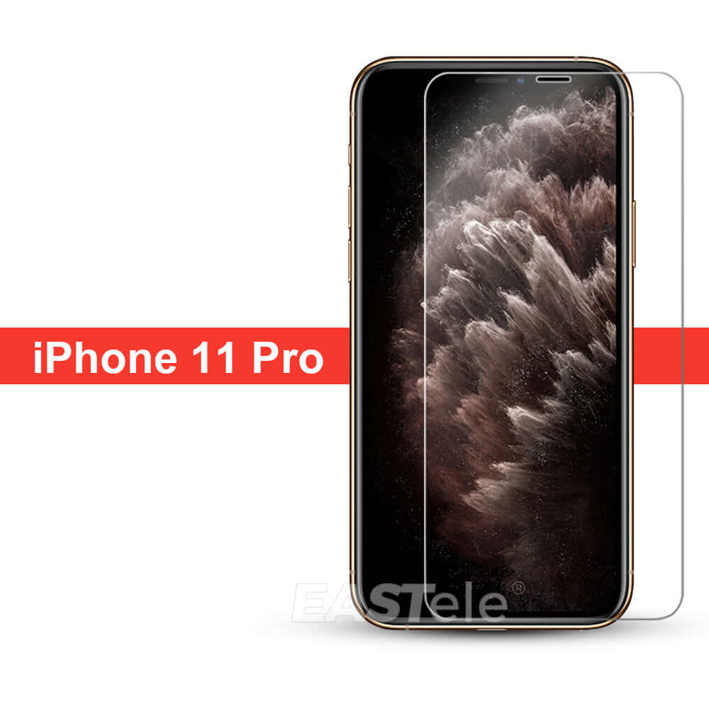 [2 Pack] EASTele Tempered Glass Screen Protector For Apple iPhone Series - Eastlakes Electronics