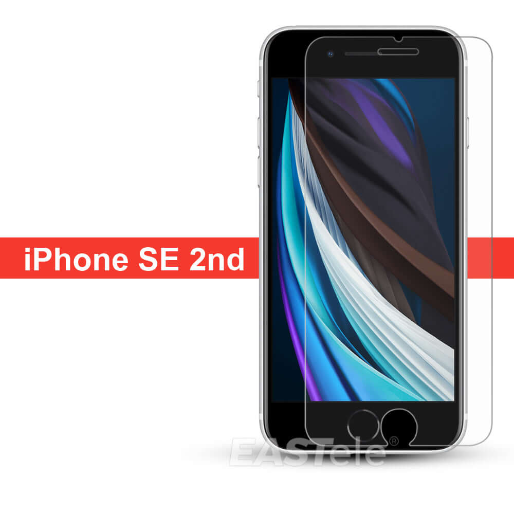 [2 Pack] EASTele Tempered Glass Screen Protector For Apple iPhone Series - Eastlakes Electronics