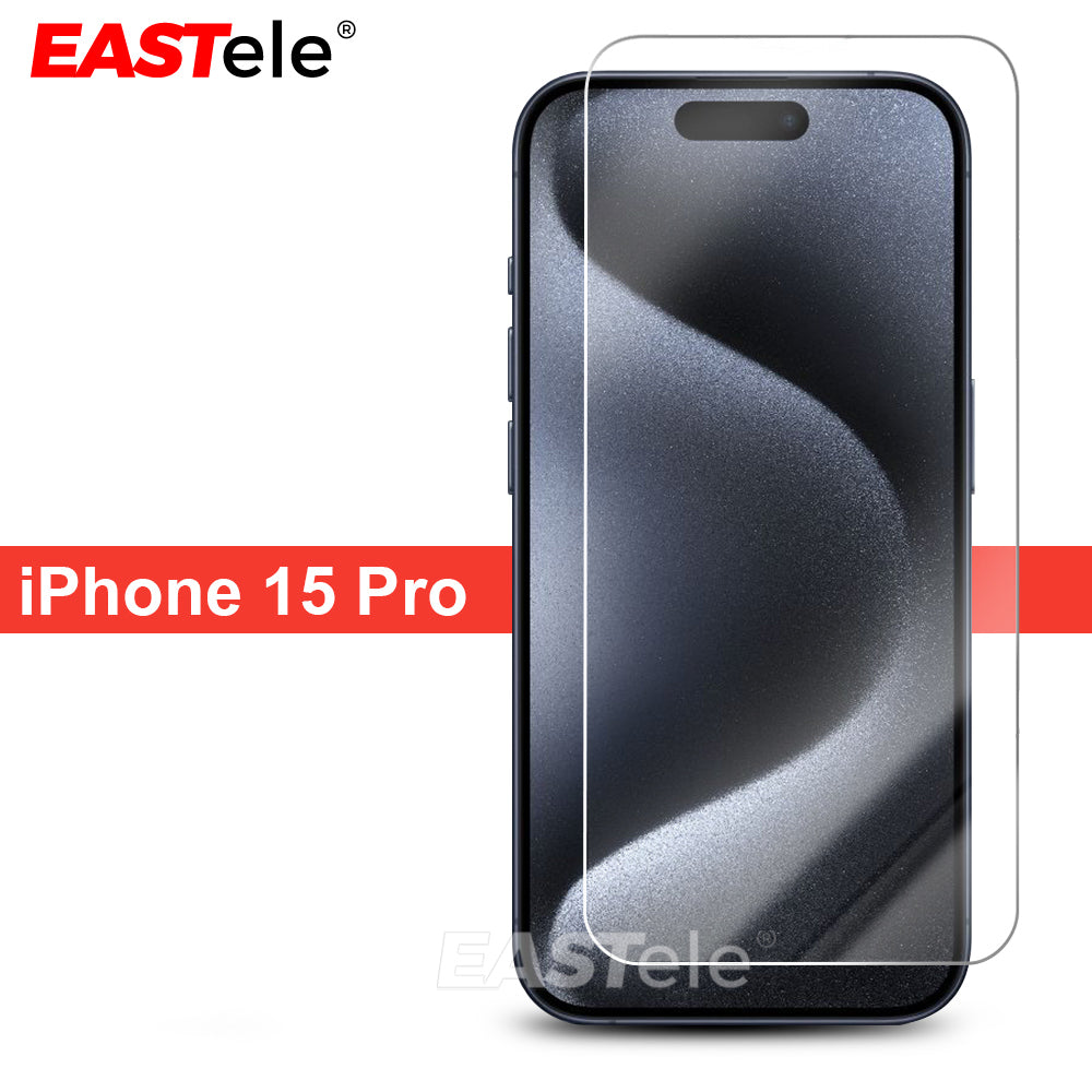 [2 Pack] EASTele Tempered Glass Screen Protector For Apple iPhone Series