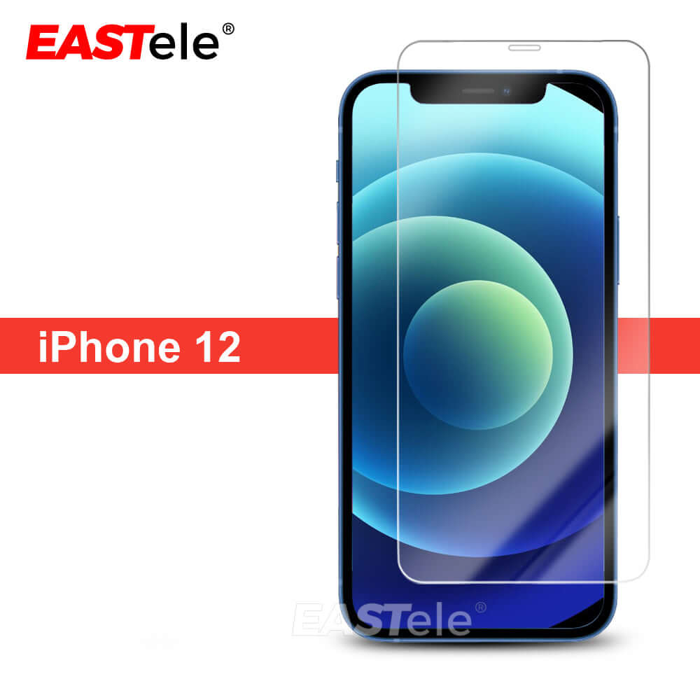 [2 Pack] EASTele Tempered Glass Screen Protector For Apple iPhone Series - Eastlakes Electronics