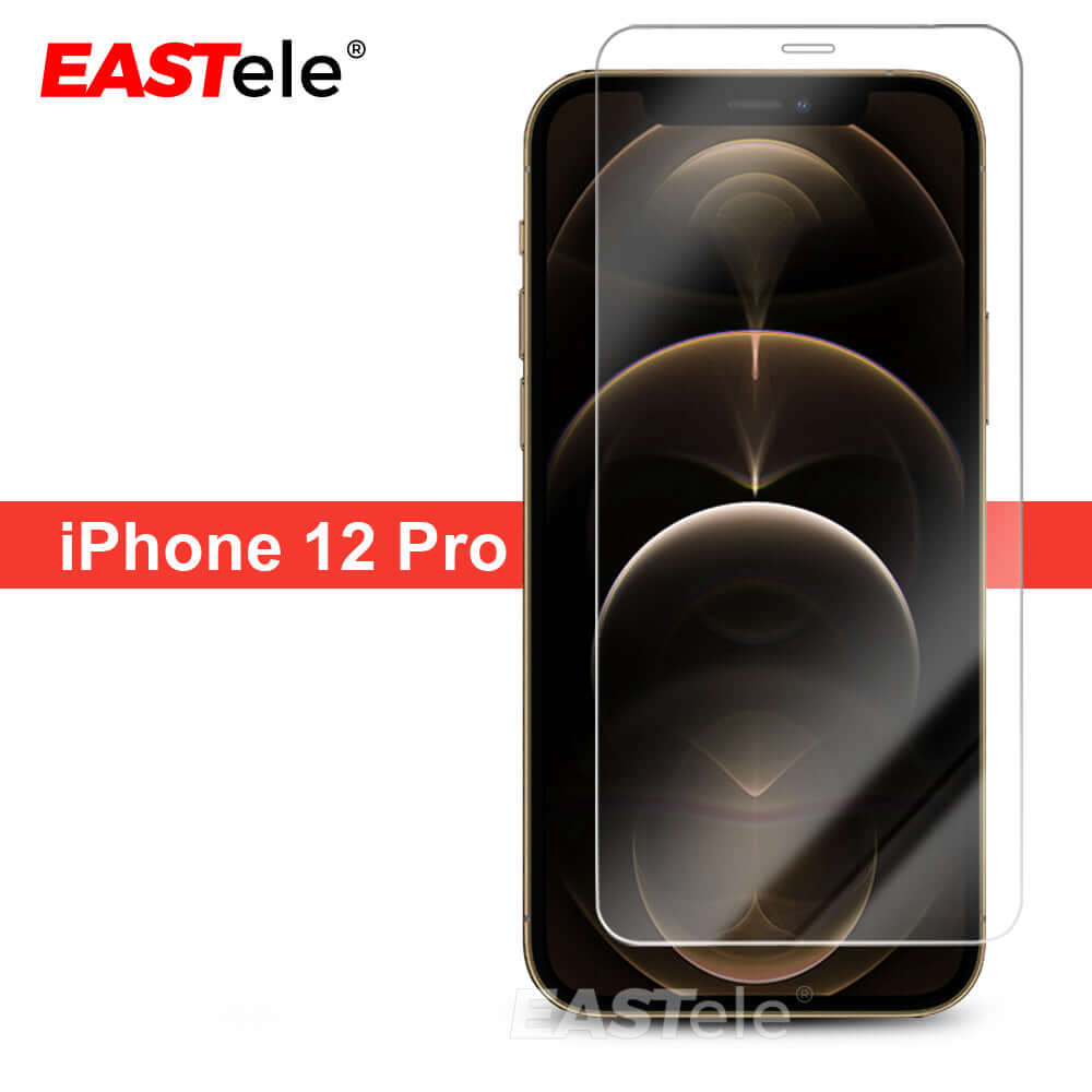 [2 Pack] EASTele Tempered Glass Screen Protector For Apple iPhone Series - Eastlakes Electronics