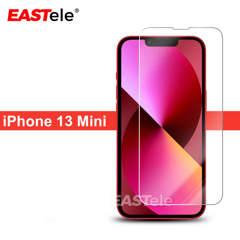 [2 Pack] EASTele Tempered Glass Screen Protector For Apple iPhone Series - Eastlakes Electronics