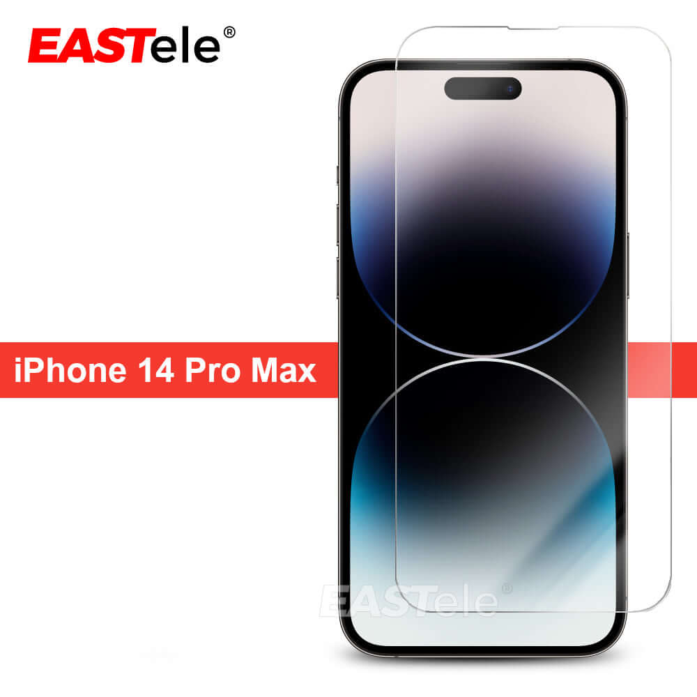 [2 Pack] EASTele Tempered Glass Screen Protector For Apple iPhone Series - Eastlakes Electronics