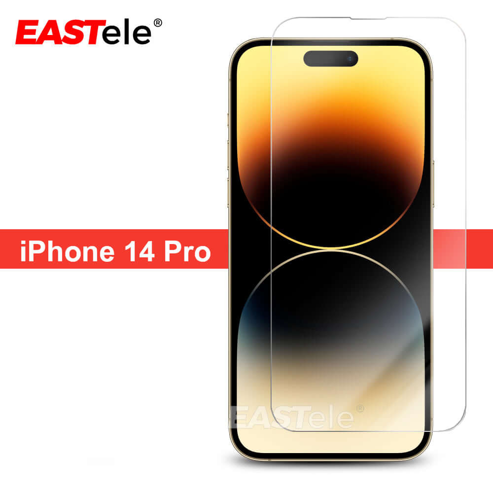 [2 Pack] EASTele Tempered Glass Screen Protector For Apple iPhone Series - Eastlakes Electronics