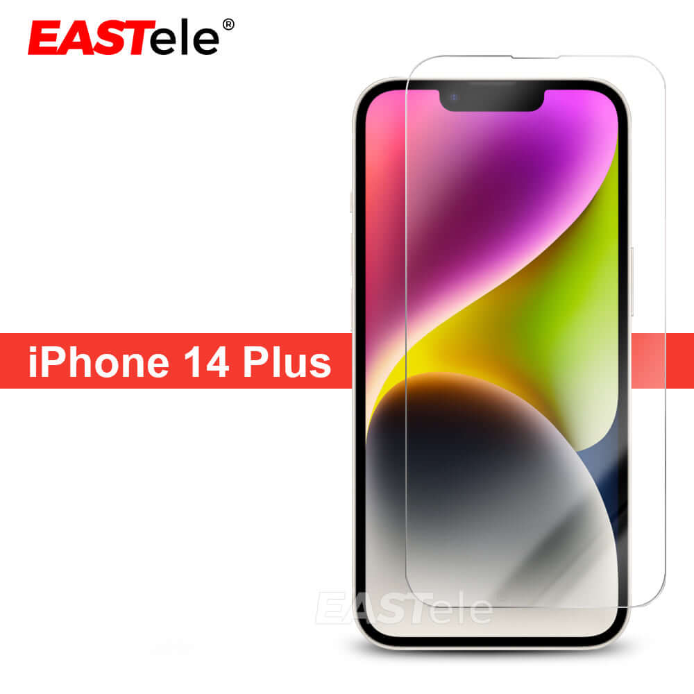 [2 Pack] EASTele Tempered Glass Screen Protector For Apple iPhone Series - Eastlakes Electronics