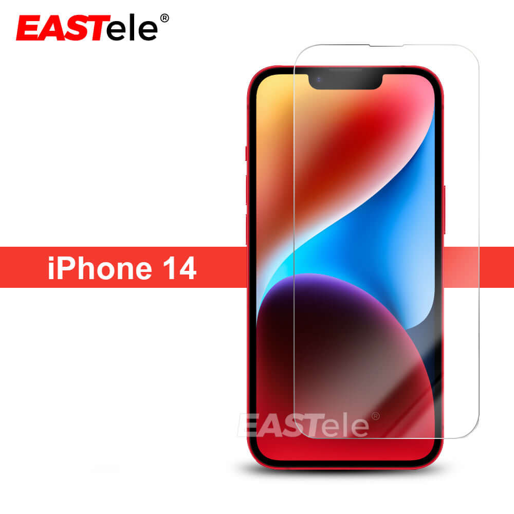 [2 Pack] EASTele Tempered Glass Screen Protector For Apple iPhone Series - Eastlakes Electronics
