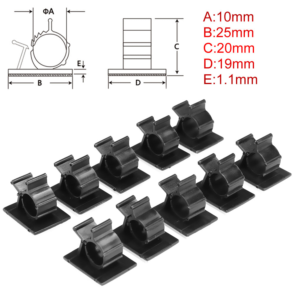 Cable Clamp Cable Clip Management Organiser - Eastlakes Electronics