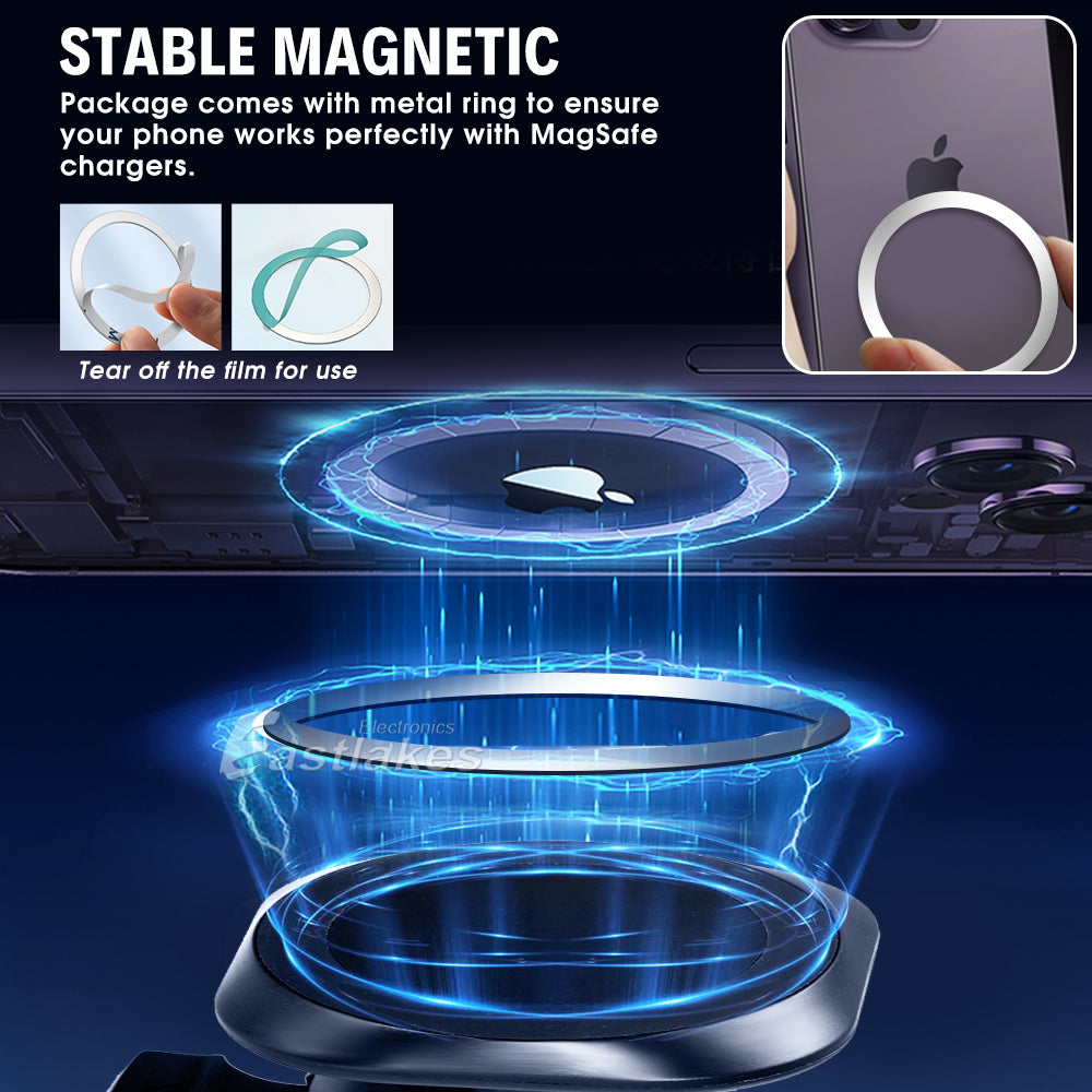 15W Magnetic Wireless Charger Car Holder Mount Cradle - Eastlakes Electronics