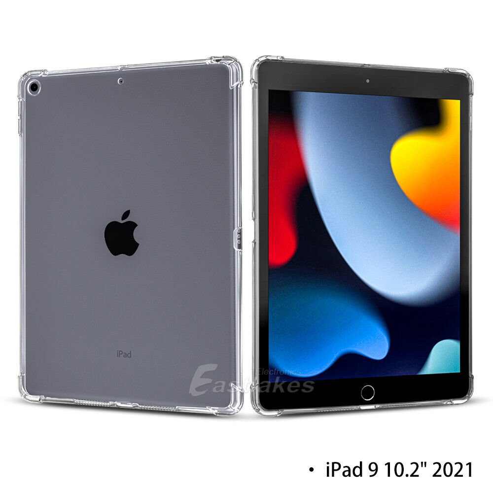 Soft Clear Silicone Case for Apple iPad Pro Air 4 mini 2 3 iPad 10.9 - Eastlakes Electronics