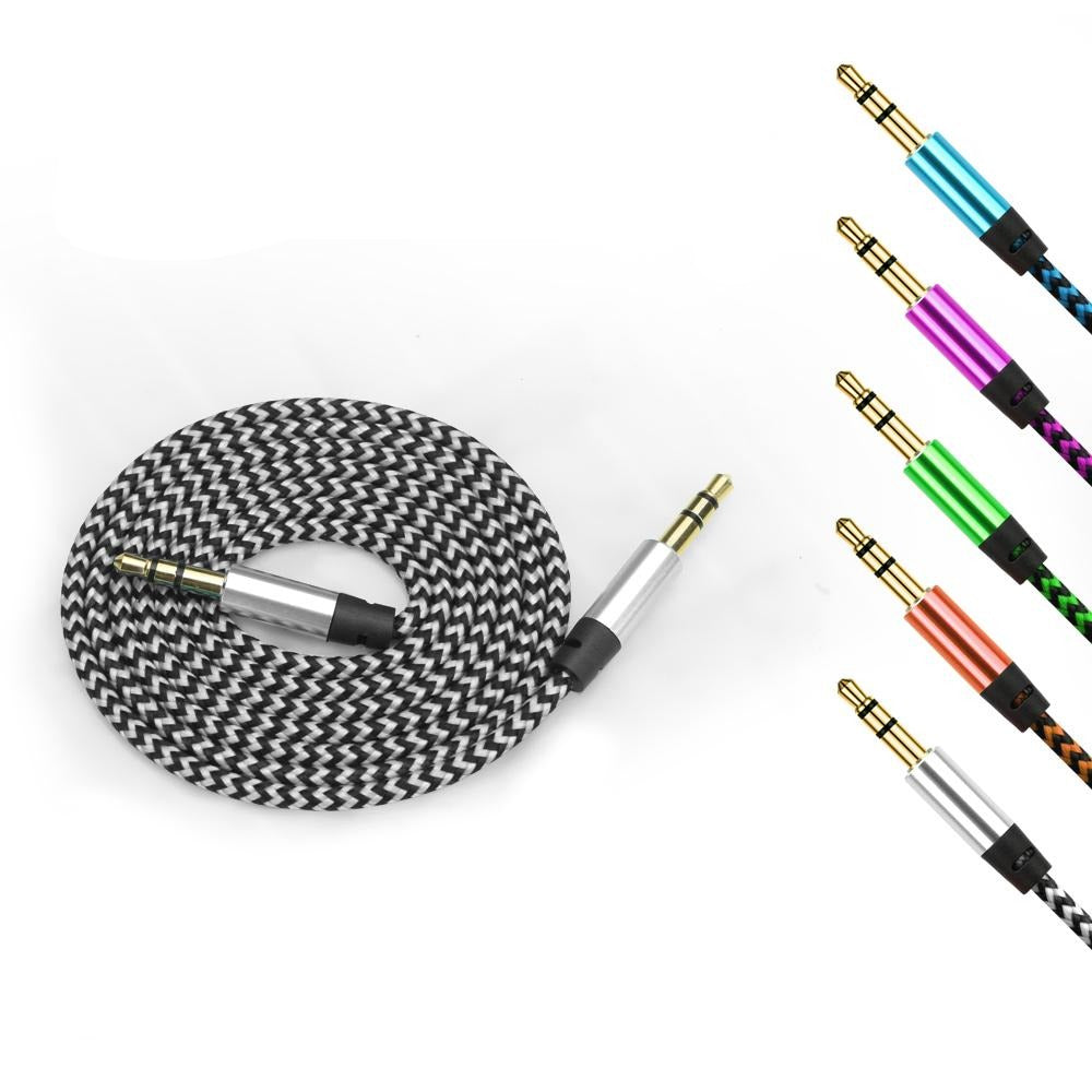 [2 Pack] 3.5mm Audio Male to Male Auxiliary AUX Cable - Eastlakes Electronics